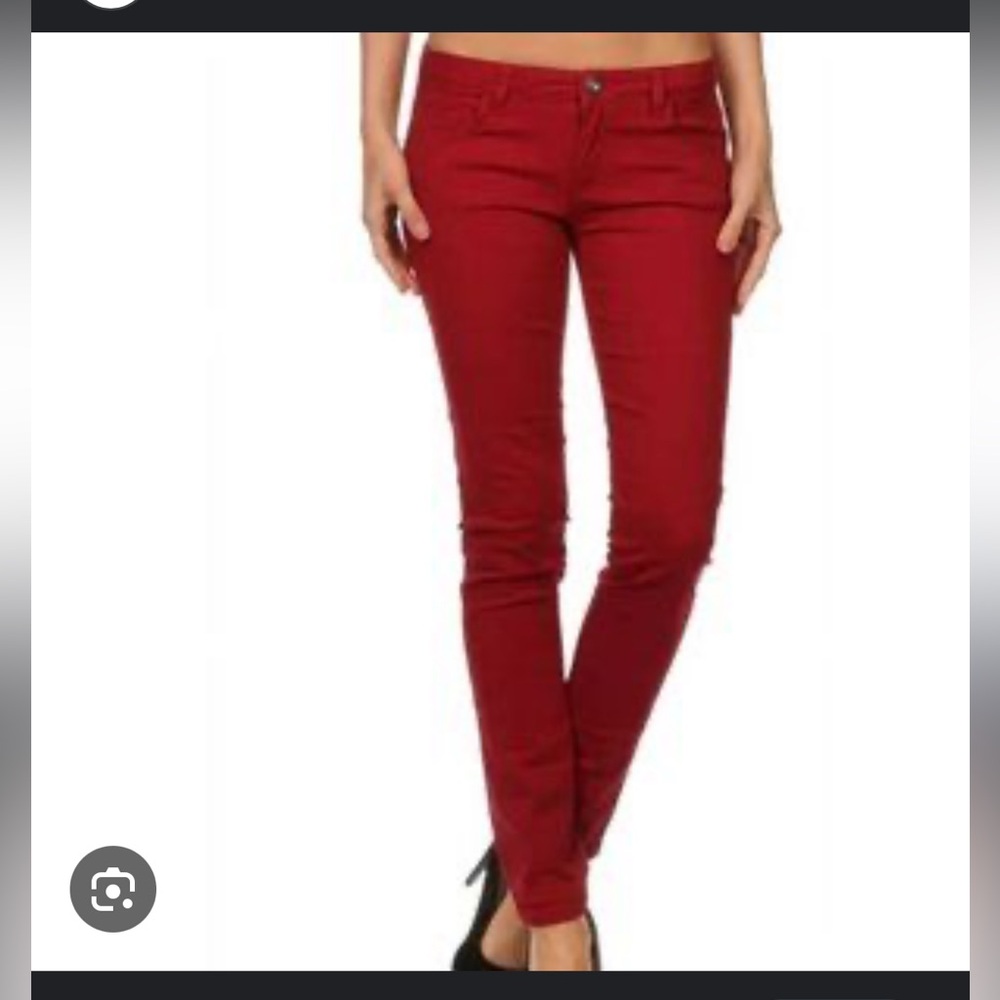 Emperial premium Stylish Red Skinny Jeans